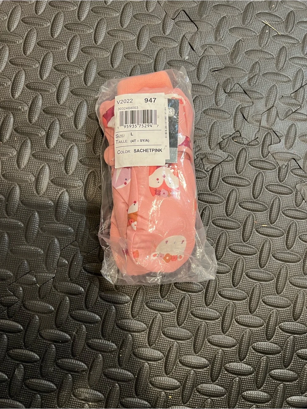 The Children's Place Pink Owl Print Kids Mittens